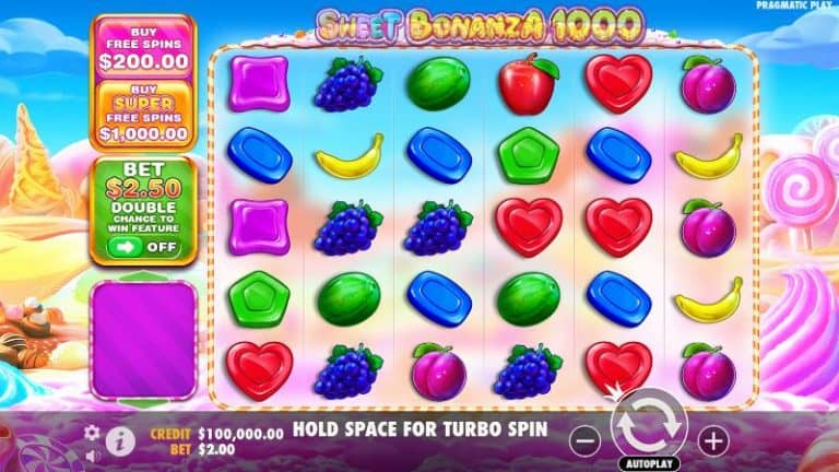 Serbuan Buah dan Multiplier Terbaik di Sweet Bonanza 1000