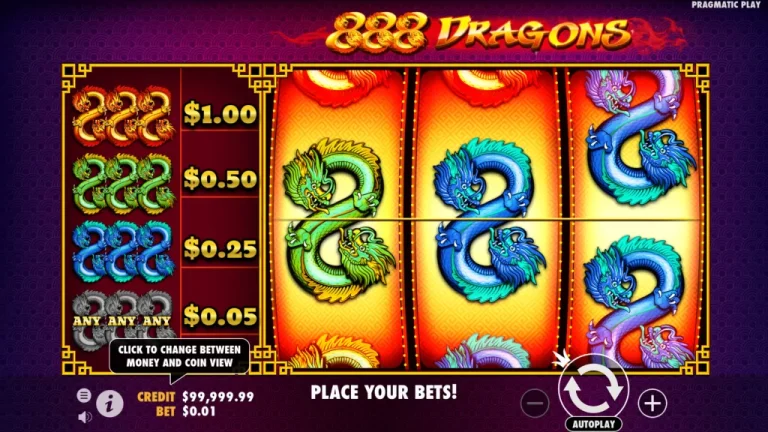 Putaran Naga Pembawa Keberuntungan Besar di 888 Dragons