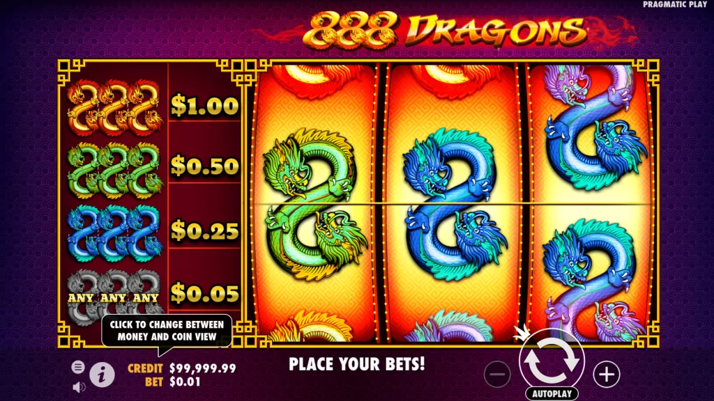 Putaran Naga Pembawa Keberuntungan Besar di 888 Dragons