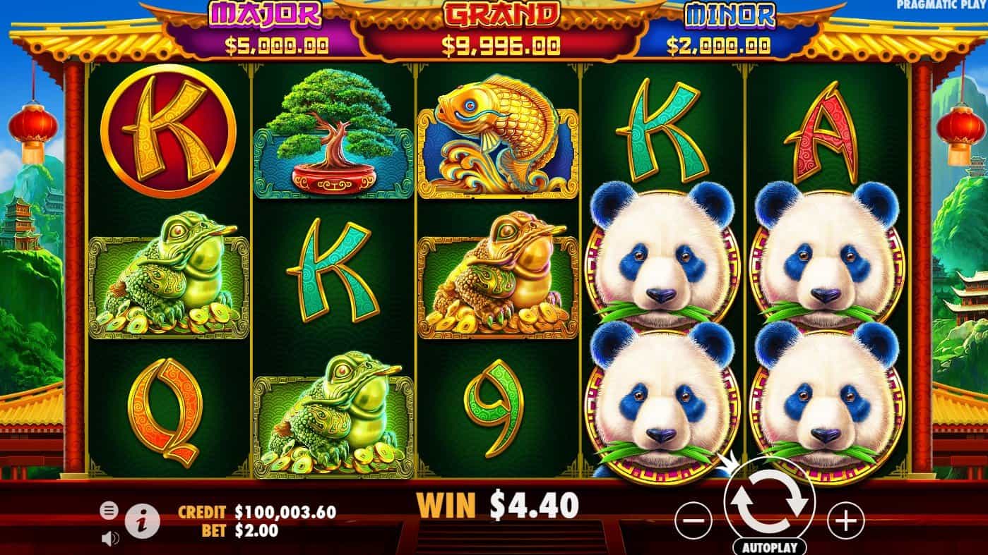 Hoki Asia Lucu Menggemaskan Top di Panda's Fortune 2 Online